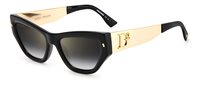 Occhiali da sole Dsquared Donna D2 0033/SRHL/FQ GOLD BLACK53 - D2 0033/SRHL/FQ GOLD BLACK53